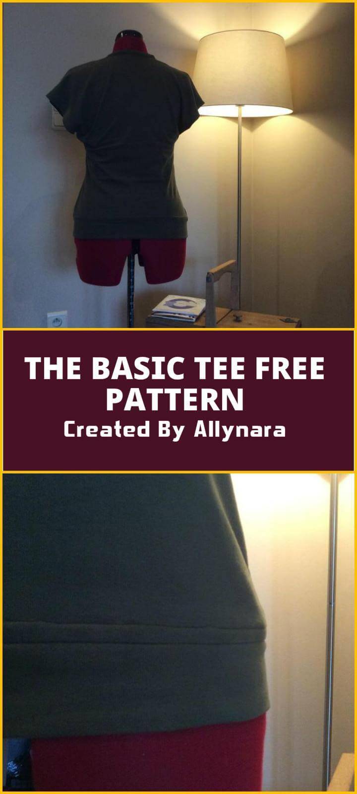 easy basic tee free pattern